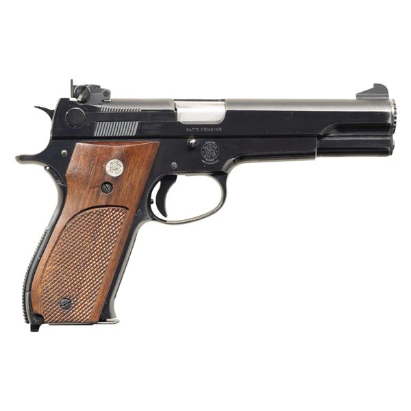SMITH & WESSON MODEL 52 SEMI AUTO PISTOL.