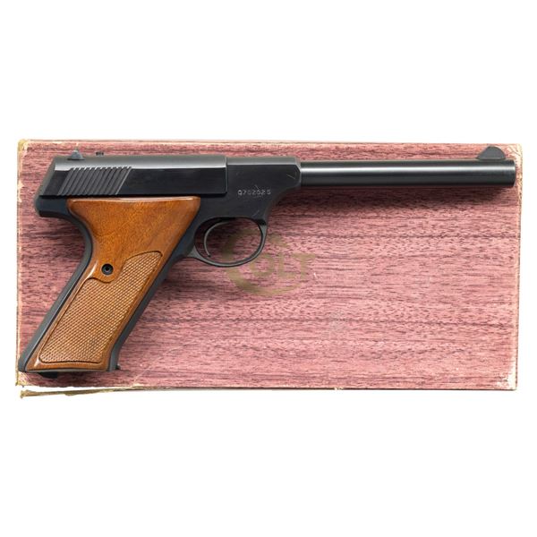 NEAR EXCELLENT COLT HUNTSMAN SEMI-AUTOMATIC PISTOL