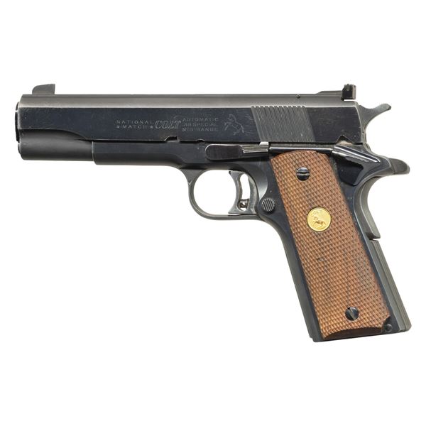 FIRST YEAR COLT NATIONAL MATCH MID-RANGE SEMI-AUTO