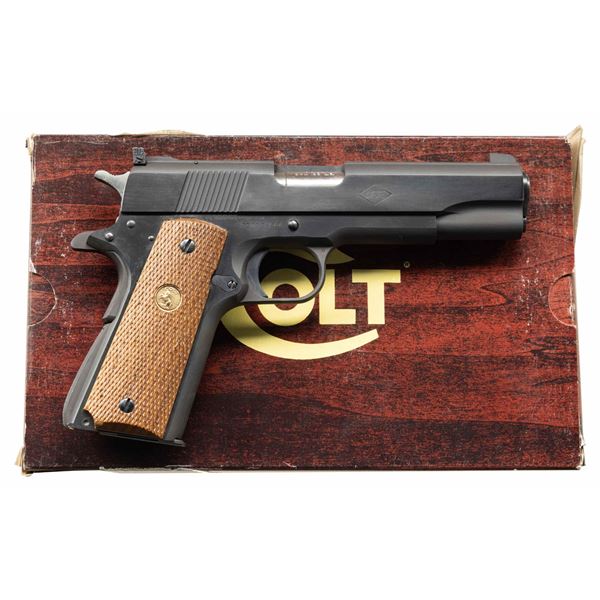 VERY LATE COLT SERVICE MODEL ACE SEMI-AUTO PISTOL.