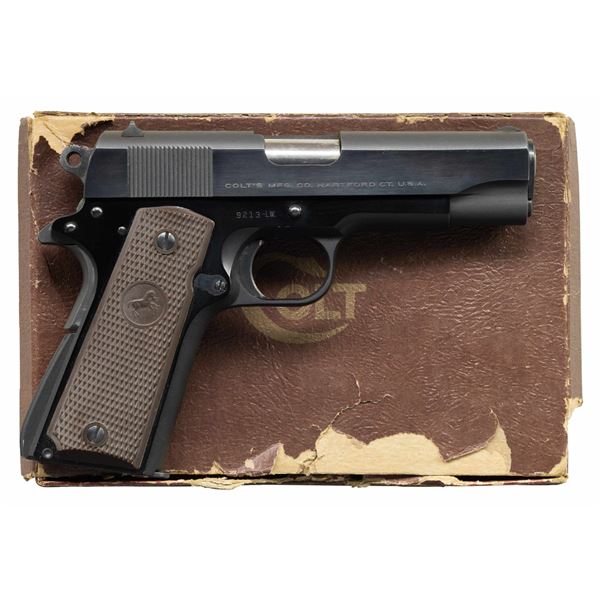NEAR EXC. 1951 MFG. COLT LIGHTWEIGHT COMMANDER