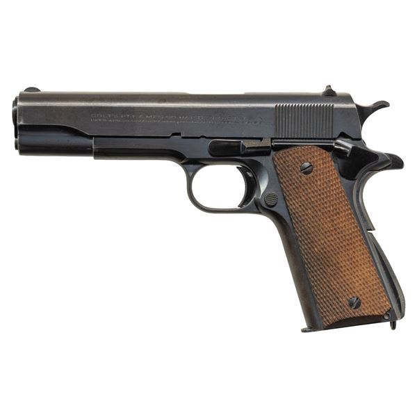 PRE-WAR COLT 1911A1 COMMERCIAL PISTOL WITH