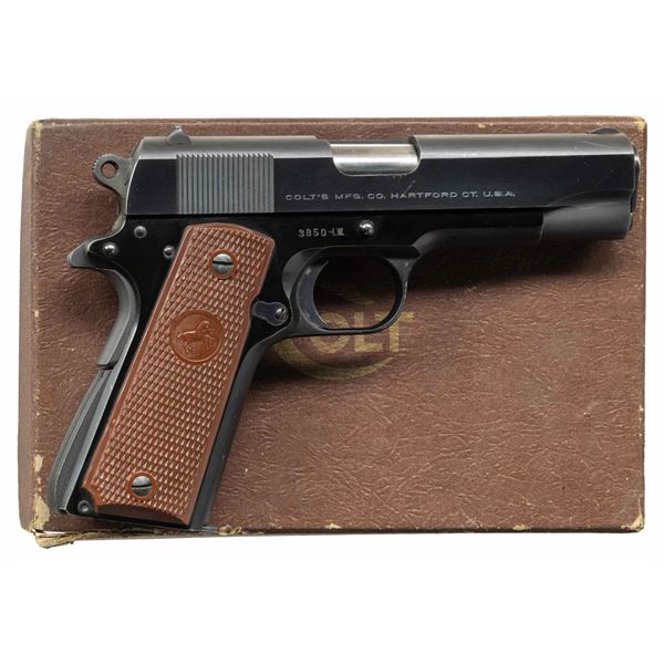 FIRST YEAR COLT LIGHTWEIGHT COMMANDER SEMI-AUTO