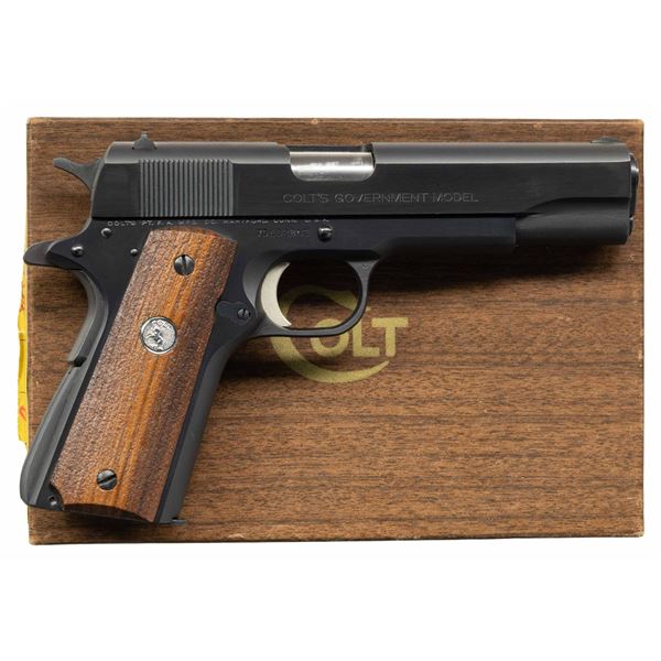COLT MKIV SERIES 70 GOVERNMENT MODEL 9MM LUGER