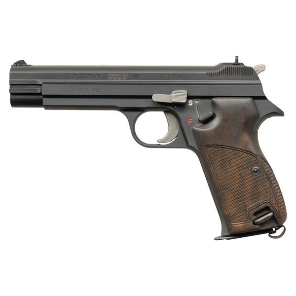 SIGARMS P 210-6 SEMI-AUTO PISTOL WITH MATCHING