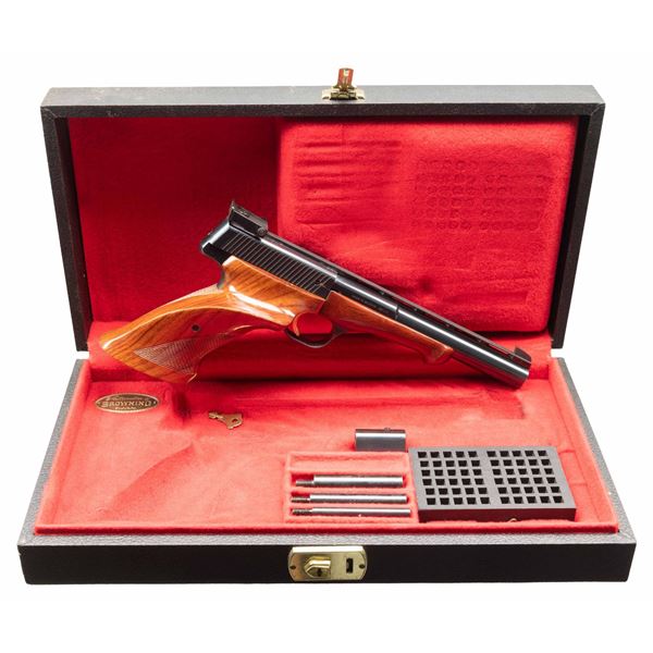 BELGIAN BROWNING MEDALIST SEMI-AUTO PISTOL WITH