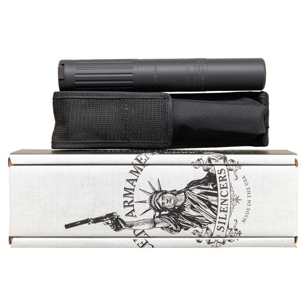 AAC 762-SD 7.62 NATO SILENCER WITH BOX & POUCH.