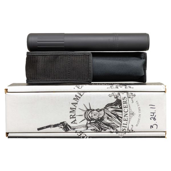 AAC CYCLONE 7.62 NATO / 300 BLK SILENCER WITH BOX.