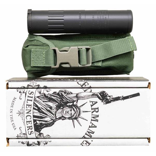 AAC M4-2000 MOD 08 5.56MM SILENCER WITH BOX.