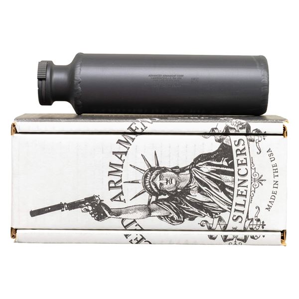 AAC MG-SD 7.62MM/5.56MM SILENCER WITH BOX.
