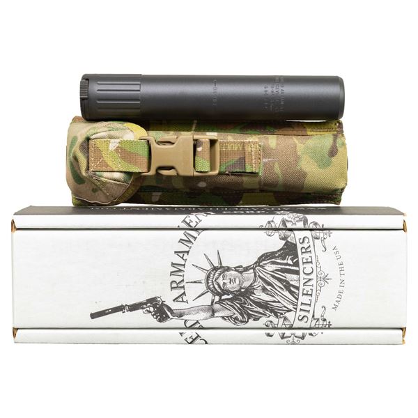 AAC SPR/M4 6.8MM SILENCER WITH BOX.