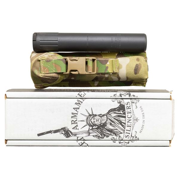 AAC SPR/M4 5.56MM SILENCER WITH BOX.