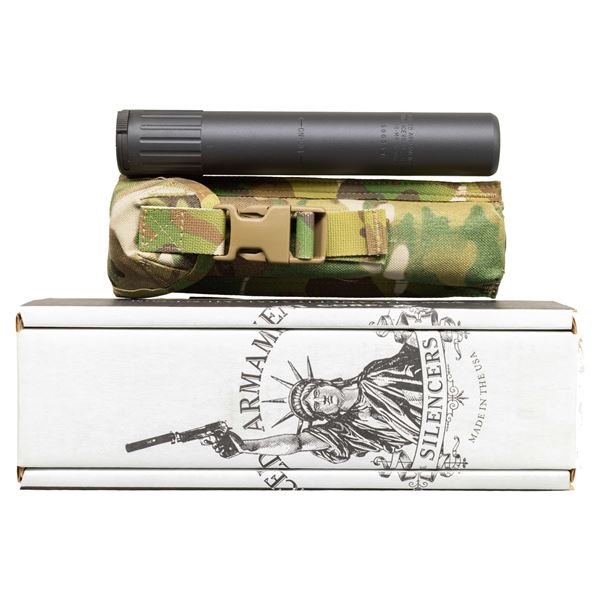 AAC SPR/M4 5.56MM SILENCER WITH BOX.
