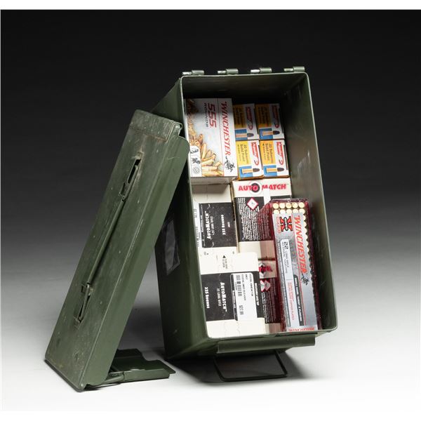 APPROX 2600 RNDS. OF VARIED 22 LR AMMO.