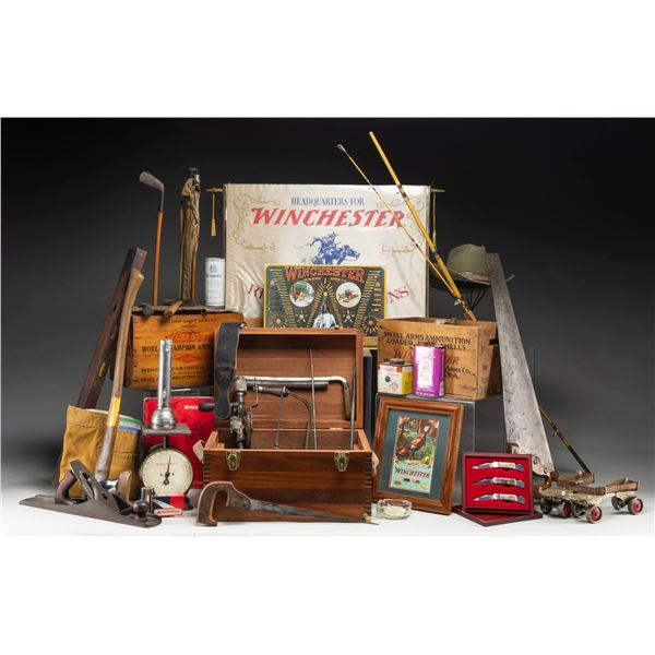 EXTENSIVE COLLECTION OF WINCHESTER MEMORABILIA