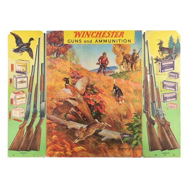 1933 DATED WINCHESTER POP-UP ADVERTISEMENT.