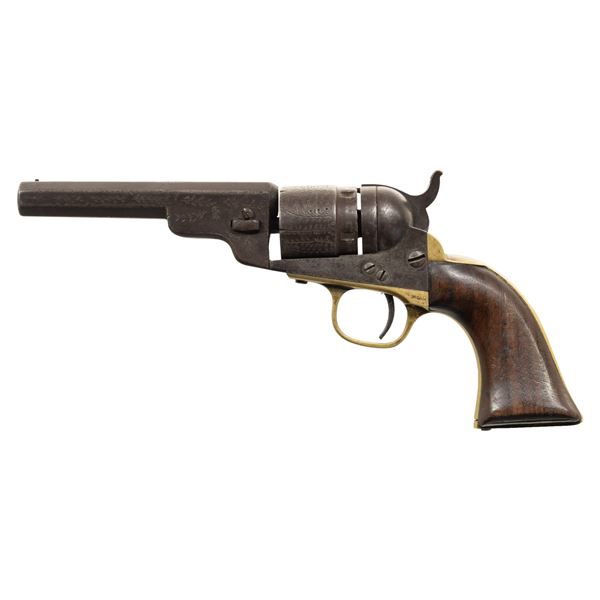 ENGRAVED COLT TYPE 4 NEW MODEL POCKET BREECH