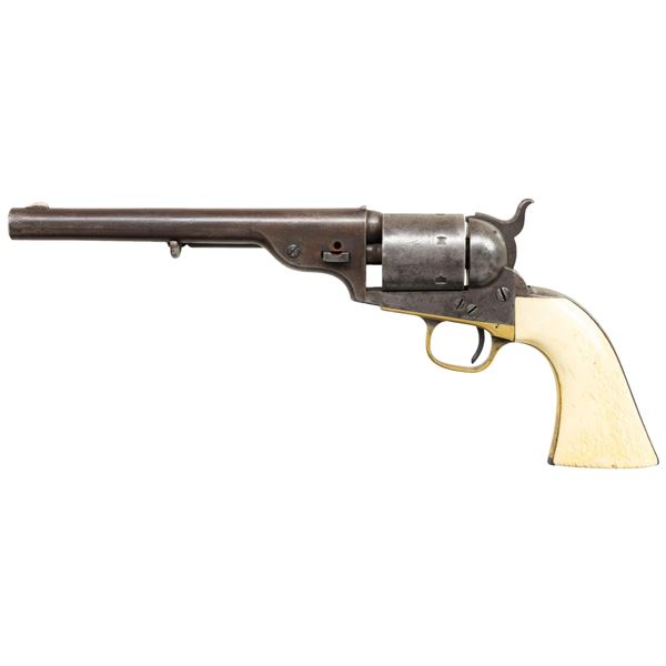 SCARCE ATTRACTIVE IVORY GRIPPED COLT MODEL 1871