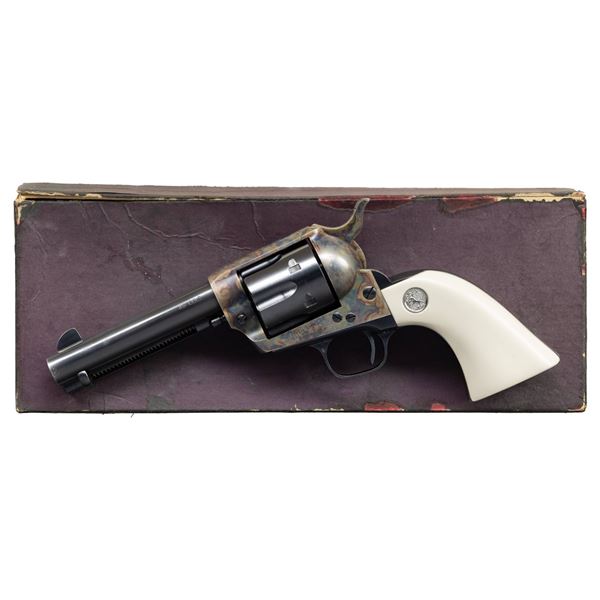 1ST GEN COLT SINGLE ACTION ARMY WITH ORIGINAL BOX.