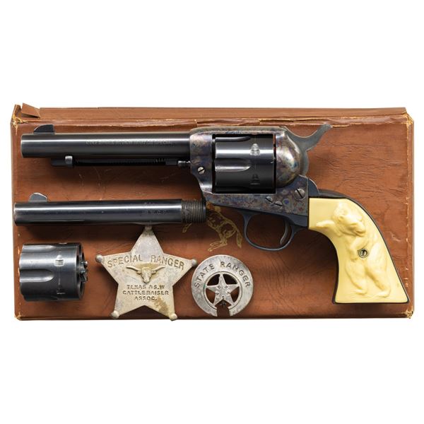 COLT FIRST GEN SAA REVOLVER FACTORY RECHAMBERED TO