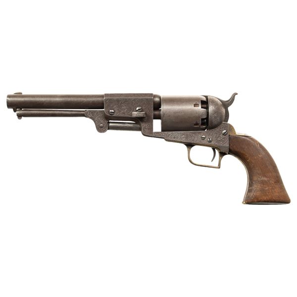 ENGRAVED MARTIAL 2ND MODEL COLT DRAGOON REVOLVER.