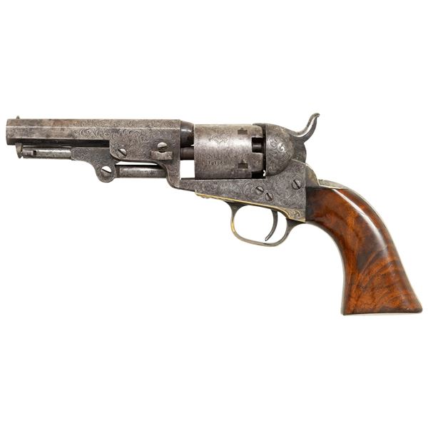 DELUXE FACTORY ENGRAVED COLT MODEL 1849 POCKET
