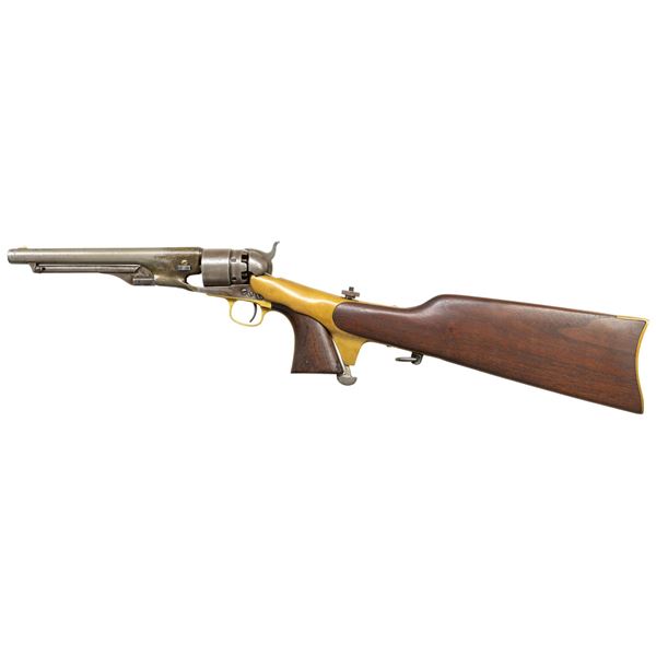 CIVIL WAR MARTIAL COLT 1860 ARMY REVOLVER.