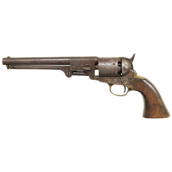 VERY RARE CONFEDERATE DANCE NAVY REVOLVER.