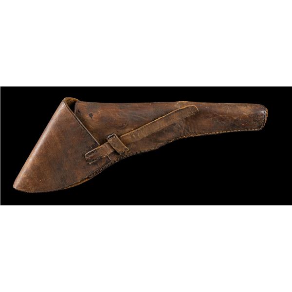 CONFEDERATE ARMORY MADE REVOLVER HOLSTER.