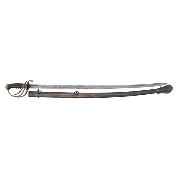 US M1833 DRAGOON SABER WITH NORTH CAROLINA