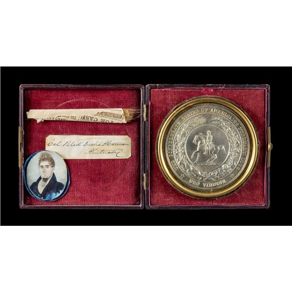 FINE SILVER ELECTROTYPE GREAT SEAL OF THE