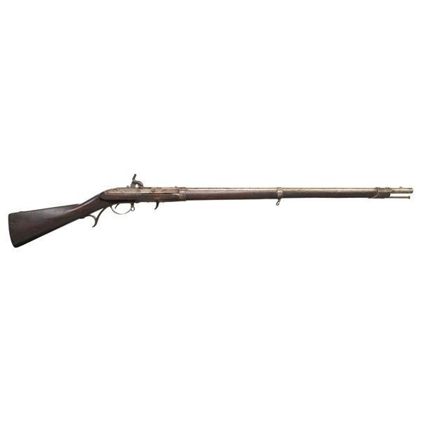 U.S. MODEL 1819 HALL BREECHLOADING RIFLE CONVERTED