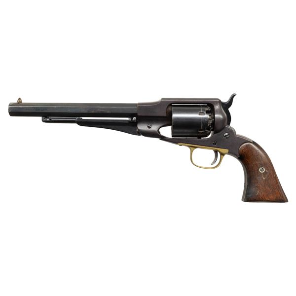 SCARCE REMINGTON OLD MODEL 1861 ARMY REVOLVER.