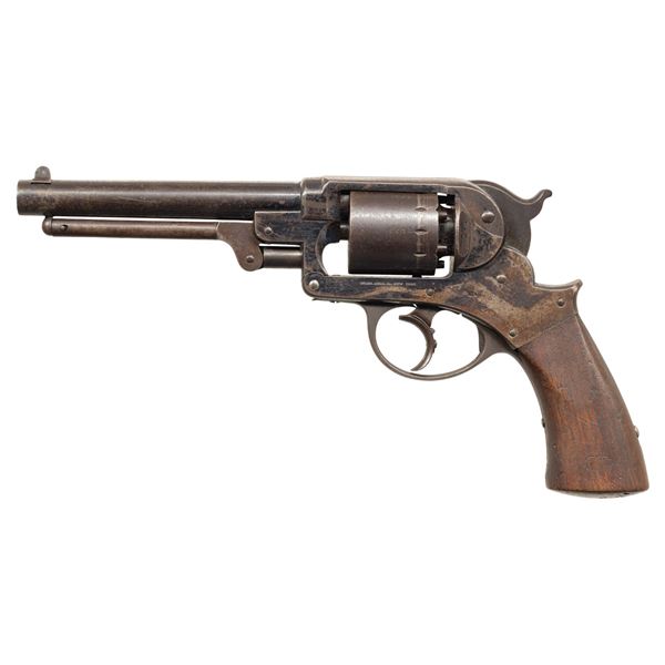 MARTIAL STARR 1858 ARMY DOUBLE ACTION REVOLVER.