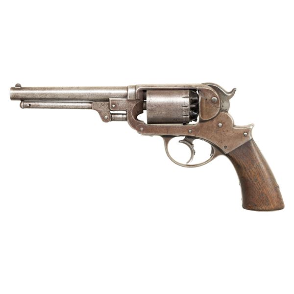 RARE STARR 1858 NAVY DOUBLE ACTION REVOLVER.