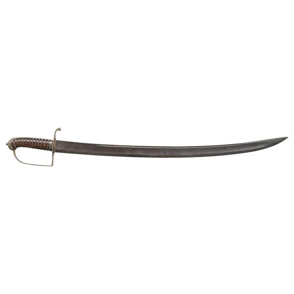 AMERICAN FEDERAL ERA SILVER HILT INFANTRY SWORD.