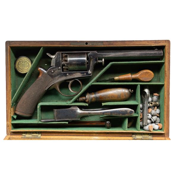 CASED & INSCRIBED BEAUMONT-ADAMS LARGE FRAME