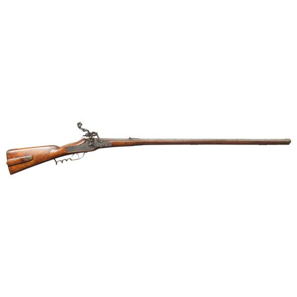 GOOD 17TH CENTURY GERMANIC WHEELLOCK SMALL BORE