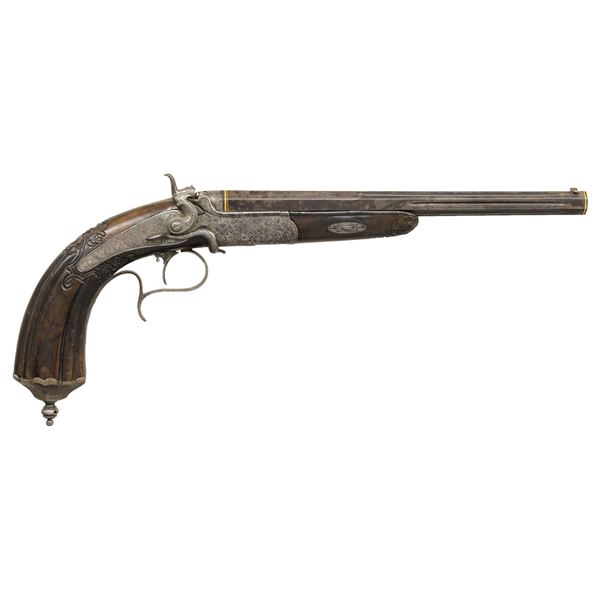 HIGH QUALITY BREECH LOADING TARGET PISTOL BY C.