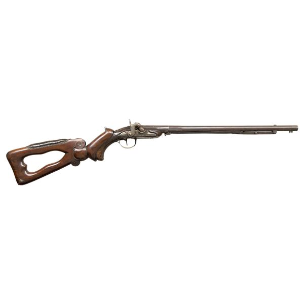 INTERESTING GERMAN PISTOL CARBINE WITH FOLDING