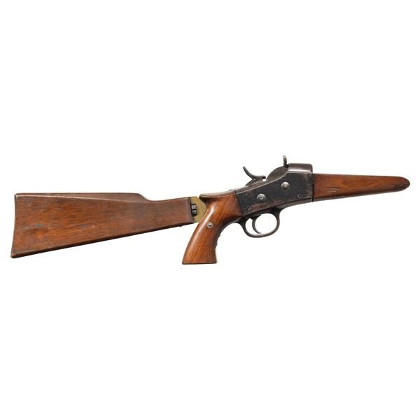 INTERESTING REMINGTON No. 1 ROLLING BLOCK PISTOL