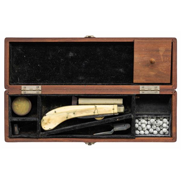 COMBINATION JACK KNIFE/PERCUSSION PISTOL BY E.U.