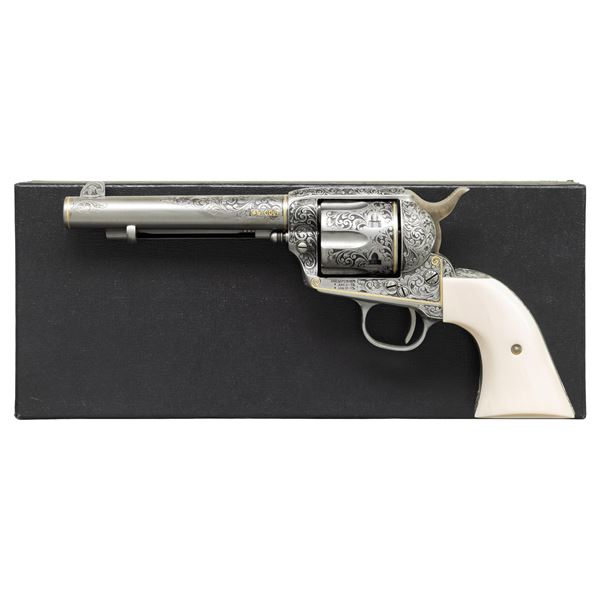 ULTIMATE USFA RODEO REIMER ENGRAVED 45 COLT SAA