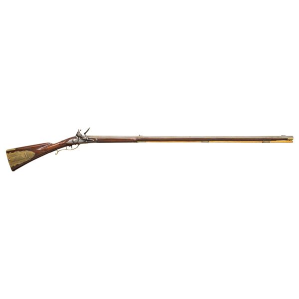 C EDWARDS CONTEMPORARY FLINTLOCK KENTUCKY RIFLE.