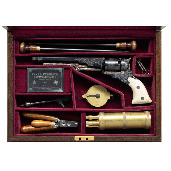 CASED & ENGRAVED COMMEMORATIVE COLT TEXAS PATERSON