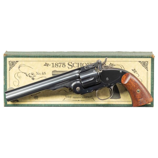 NAVY ARMS 1865 SCHOFIELD CAVALRY MODEL REVOLVER