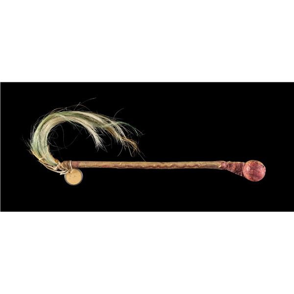 "JICARILLA APACHE" WAR CLUB.