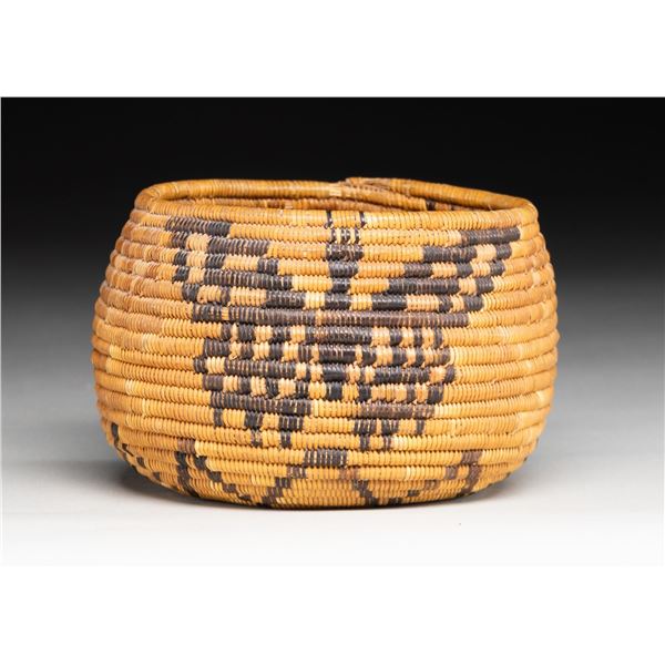 NATIVE AMERICAN MISSION-STYLE POLYCHROME BUTTERFLY