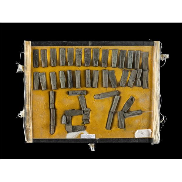 CARTRIDGE & BULLET DISPLAY FROM KIAH BUCKNER'S