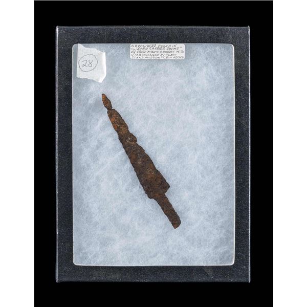 IRON ARROWHEAD FROM KIAH BUCKNER'S "LAST STAND"